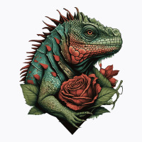 Iguana Valentine T-shirt | Artistshot