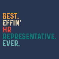 Best Effin Hr Representative Everretro Hipster Ladies Denim Jacket | Artistshot