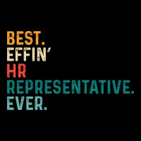 Best Effin Hr Representative Everretro Hipster Cropped Sweater | Artistshot