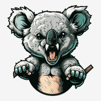 Koala Angry Baby Bibs | Artistshot