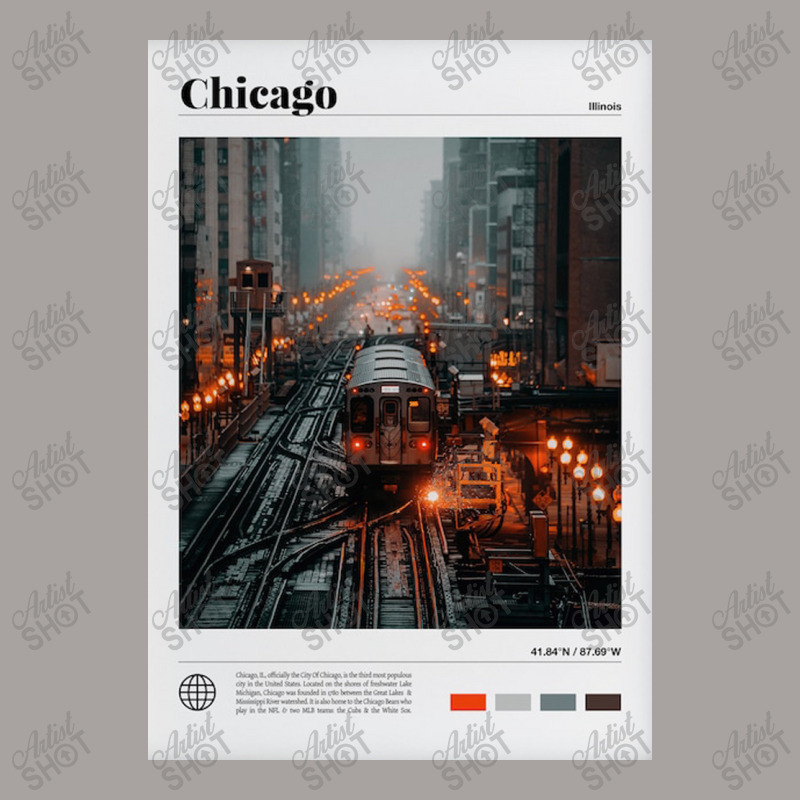 Chicago Night Racerback Tank by kamisalona | Artistshot