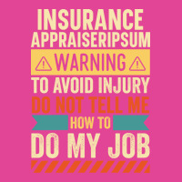 Insurance Appraiser Warning 80s (1) T-shirt | Artistshot