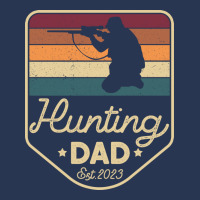 Hunting Dad Est 2023 New Dad Hunting Fan Humor Men Denim Jacket | Artistshot