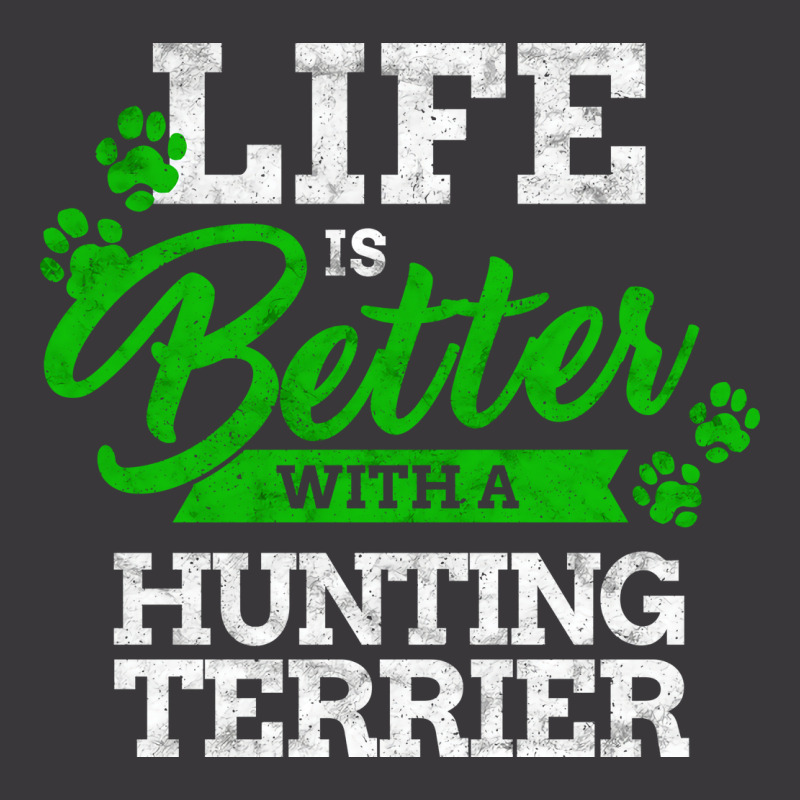 Life Is Better With A German Hunting Terrier Sayin Ladies Curvy T-Shirt by leinosouffoi | Artistshot