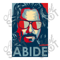 He Dude Abides Big Lebowski Abide Obama V-neck Tee | Artistshot