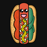 Chicago Style Hot Dog 80s Graphic T-shirt | Artistshot