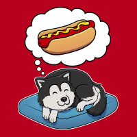 Alaskan Malamute Dreaming About Hotdogs Summer Classic T-shirt | Artistshot