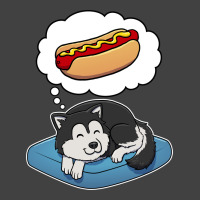 Alaskan Malamute Dreaming About Hotdogs Summer Vintage T-shirt | Artistshot