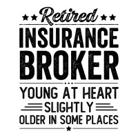 Retired Insurance Broker Love (1) V-neck Tee | Artistshot