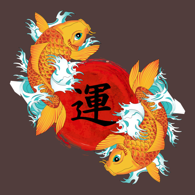 Gold Koi Fish Green Graphic T-shirt | Artistshot