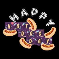 Happy Hot Dog Day Quote Men's Long Sleeve Pajama Set | Artistshot