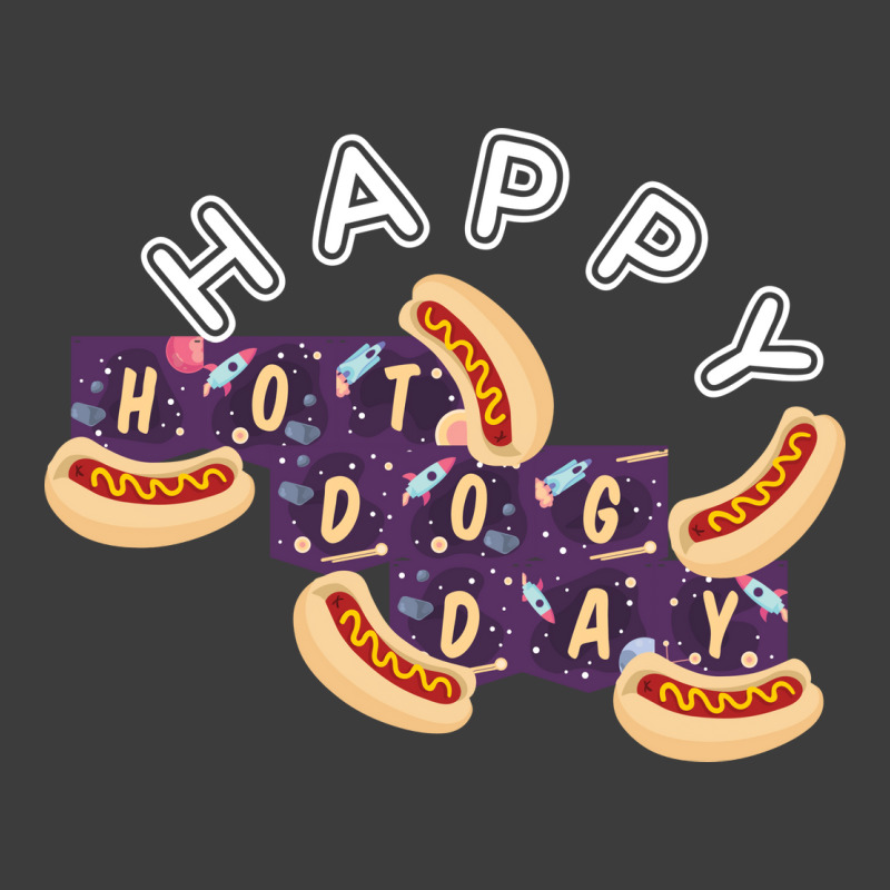 Happy Hot Dog Day Quote Men's Polo Shirt | Artistshot