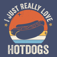 I Just Really Love Hotdogs 80s Retro Vintage Sunse Vintage Short | Artistshot