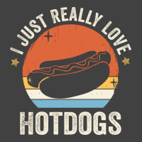 I Just Really Love Hotdogs 80s Retro Vintage Sunse Vintage T-shirt | Artistshot