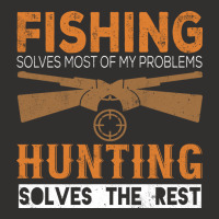 Fishing Solves Most Of My Problems Hunting Solves Champion Hoodie | Artistshot