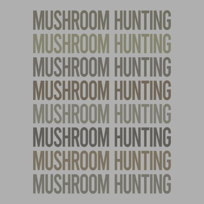 Gray Text Art Mushroom Hunting Mushrooms Mushroomi Ladies Fitted T-Shirt by ustunnilez | Artistshot