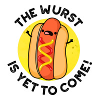 The Wurst Is Yet To Come Funny Hot Dog Pun Humor Men's 3/4 Sleeve Pajama Set | Artistshot