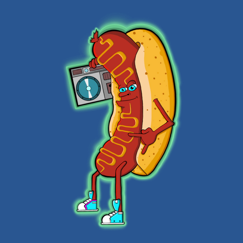 Rocking Hot Dog Red T-shirt | Artistshot