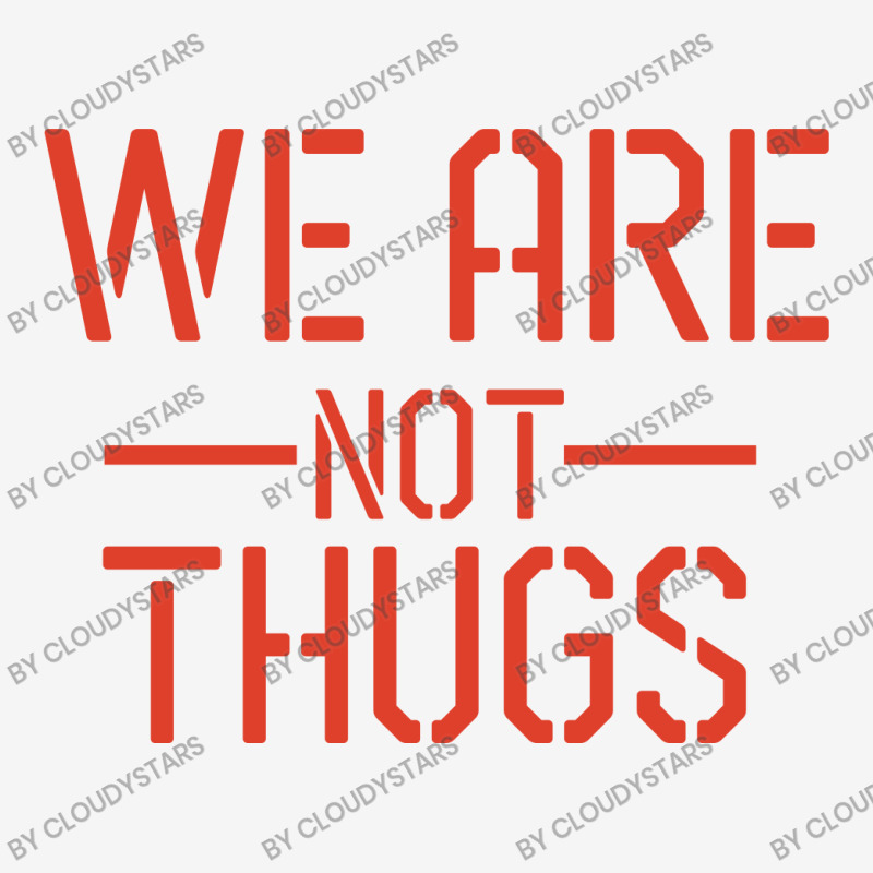 We Are Not Thugs Youth 3/4 Sleeve by CloudyStars | Artistshot