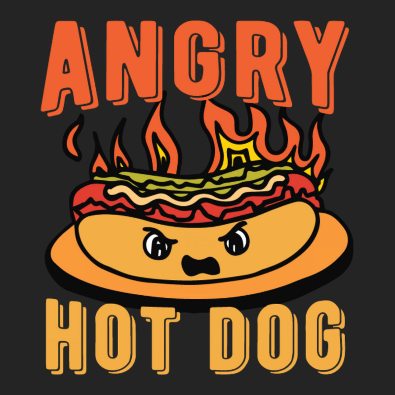 Angry Hot Dog Nature 3/4 Sleeve Shirt by srojlhuango | Artistshot