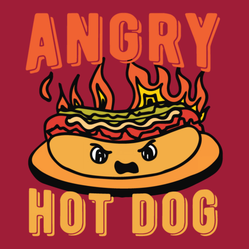 Angry Hot Dog Nature Ladies Polo Shirt by srojlhuango | Artistshot