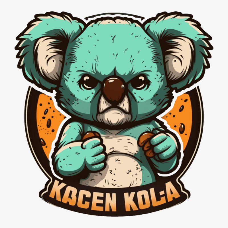 Koala Master Angry Ladies Fitted T-Shirt by ConnorOlson191 | Artistshot