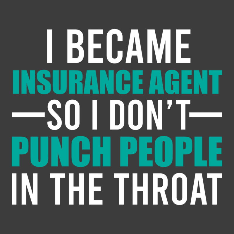 Why I Brcame An Insurance Agent Funny (1) Men's Polo Shirt by tolkunassnr | Artistshot