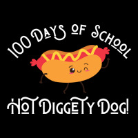 Funny Hot Dog 100 Days Of School Hot Diggety Dog Q Fleece Short | Artistshot