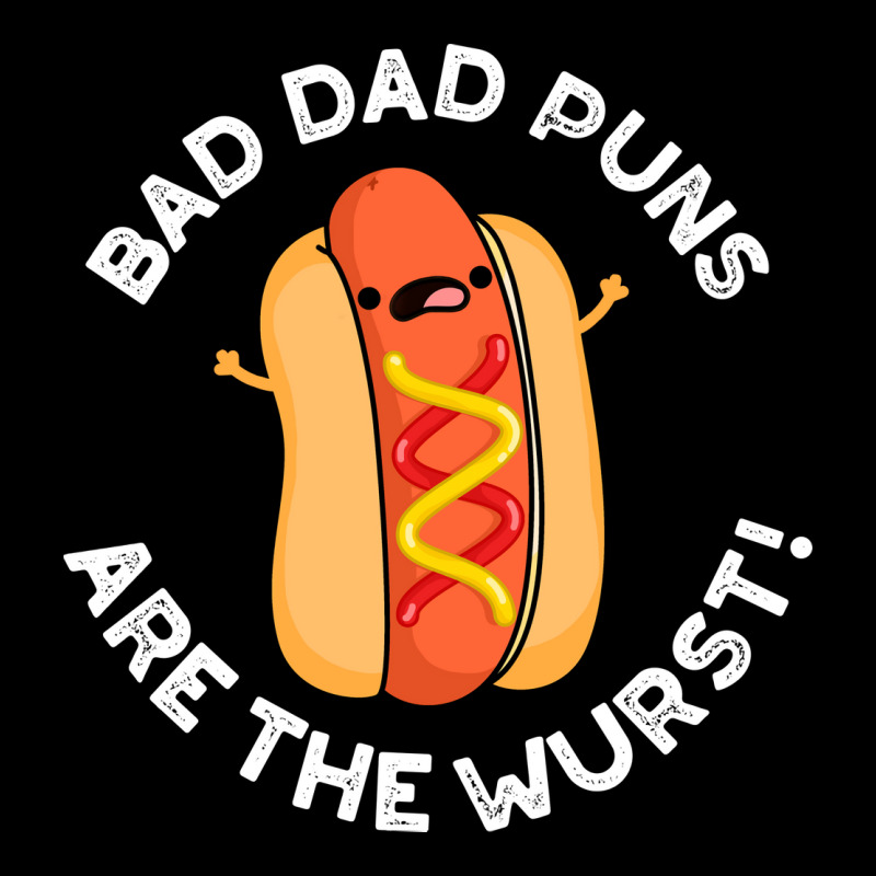 Bad Dad Puns Are The Wurst Cute Sausage Pun Aesthe Lightweight Hoodie | Artistshot