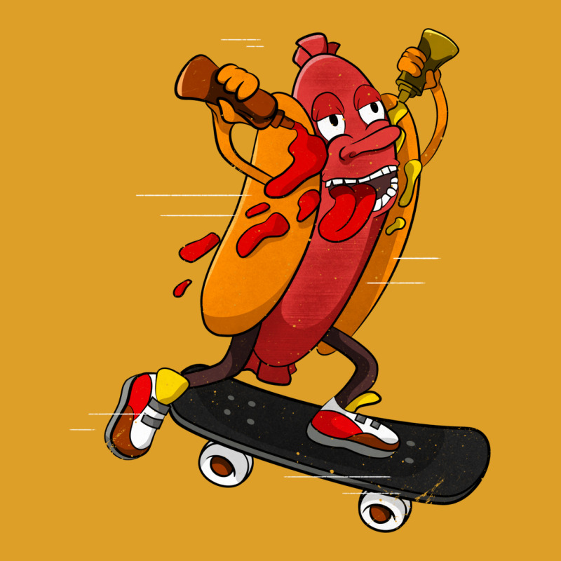 Hotdog Skater Funny Skating Bratwurst Nature T-shirt | Artistshot