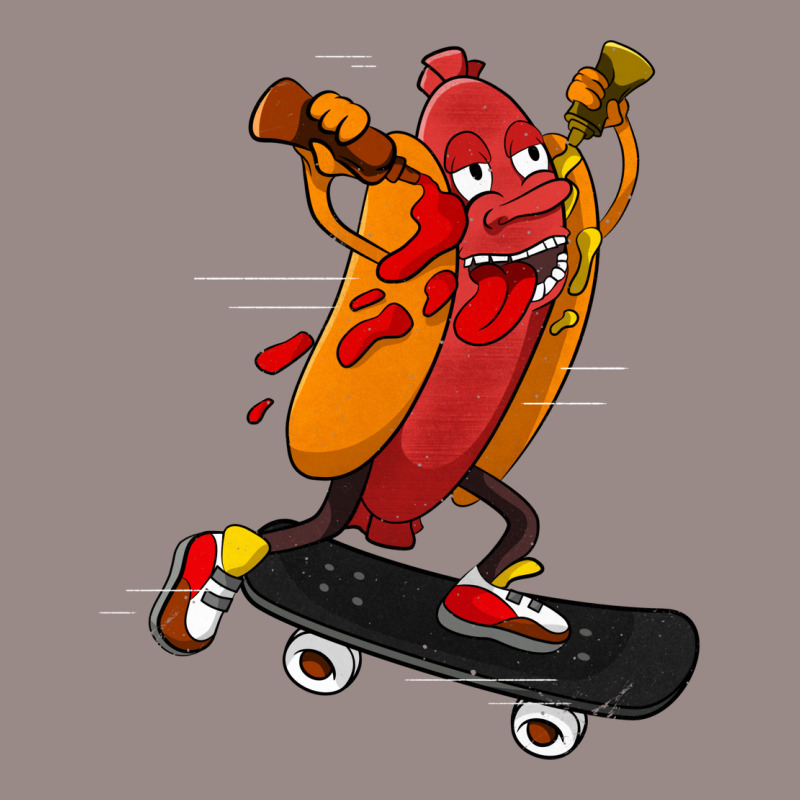 Hotdog Skater Funny Skating Bratwurst Nature Vintage T-shirt | Artistshot