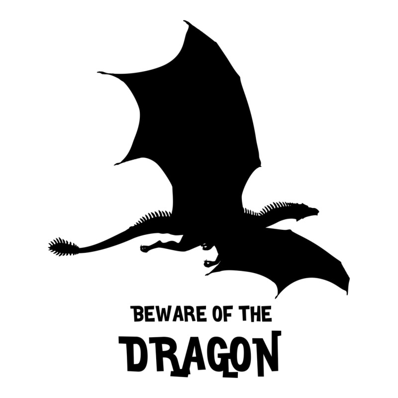 Beware Of The Dragon Black Men's T-shirt Pajama Set by aguadoseagerk | Artistshot