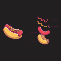 Hot Dog Ingredients Cool T-shirt | Artistshot