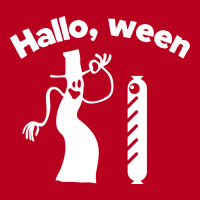 Hallo Ween Funny Halloween Pun Hot Dog Wiener Ghos Classic T-shirt | Artistshot