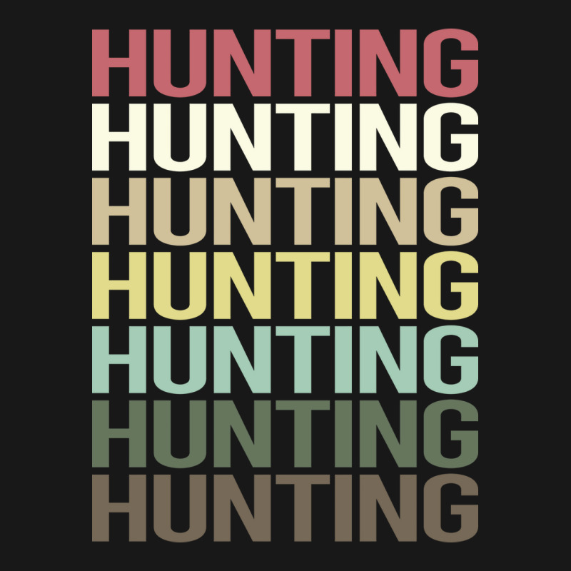 Colorful Text Hunting Trending Flannel Shirt by lenainplongo2 | Artistshot