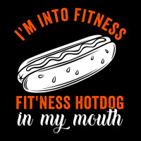 Im Into Fitness Fitness Hot Dog In My Mouth Summer V-neck Tee | Artistshot