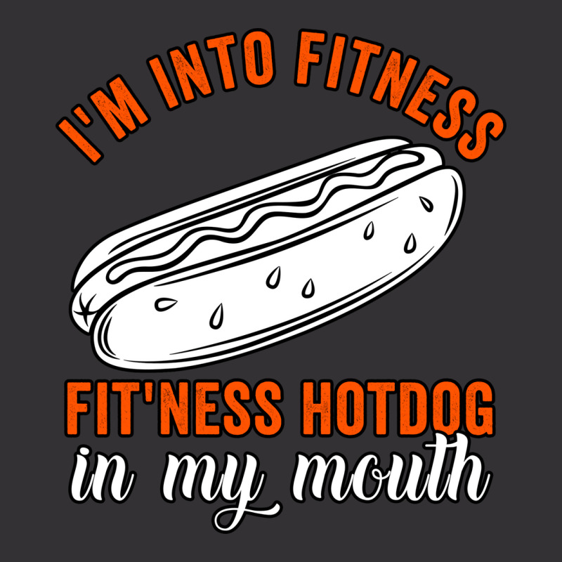 Im Into Fitness Fitness Hot Dog In My Mouth Summer Vintage Hoodie | Artistshot