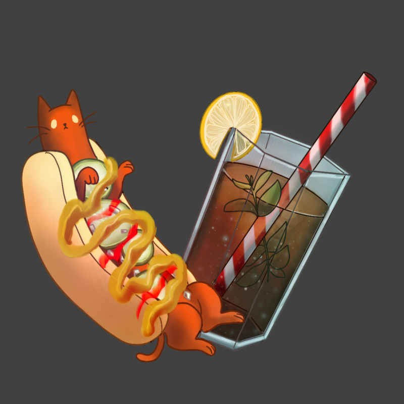 Menu 3 Hotdog And Lemonade Stars Vintage T-shirt | Artistshot