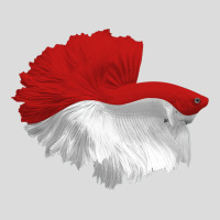 Awesome Betta Halfmoon Red And White Hippie Men's Polo Shirt | Artistshot