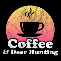 Coffee And Deer Hunting Hippie V-neck Tee | Artistshot