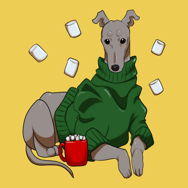 Greyhound Cocoa Trending Metal Print Square | Artistshot