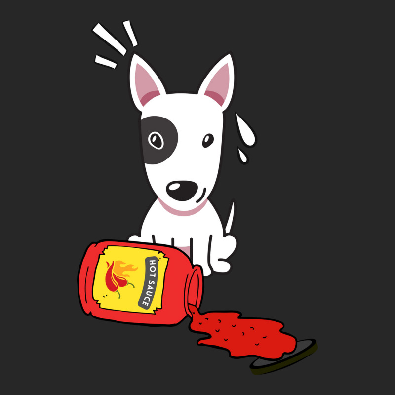 Funny Bull Terrier Spilled Hot Sauce Tumblr Women's Pajamas Set by oniccaalhrobi | Artistshot