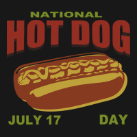 National Hot Dog Day 17 July Yellow Flannel Shirt | Artistshot