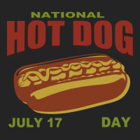 National Hot Dog Day 17 July Yellow 3/4 Sleeve Shirt | Artistshot