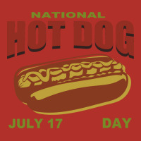 National Hot Dog Day 17 July Yellow Crewneck Sweatshirt | Artistshot