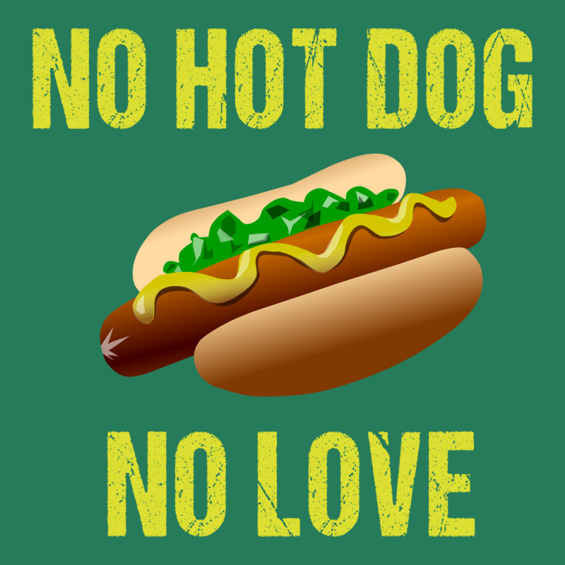 No Hot Dog No Love Yellow T-shirt | Artistshot