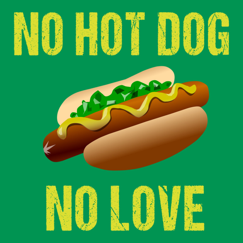 No Hot Dog No Love Yellow Classic T-shirt | Artistshot