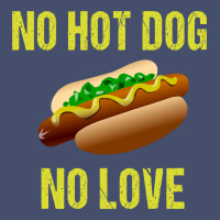 No Hot Dog No Love Yellow Vintage Short | Artistshot