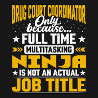 Funny Drug Court Coordinator Manager Director Job Flannel Shirt | Artistshot