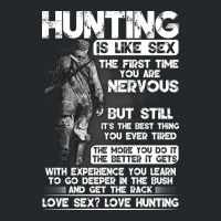 Hunting Is Like Sex Aesthetic Crewneck Sweatshirt | Artistshot